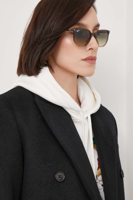 Сонцезахисні окуляри Ray-Ban жіночі колір коричневий (3644546) Сонцезахисні окуляри Ray-Ban жіночі колір коричневий (3644546)