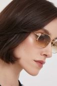 Сонцезахисні окуляри Ray-Ban жіночі колір бежевий Сонцезахисні окуляри Ray-Ban жіночі колір бежевий