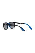 Дитячі сонцезахисні окуляри Ray-Ban Junior колір синій 0RJ9076S-Polarized Дитячі сонцезахисні окуляри Ray-Ban Junior колір синій 0RJ9076S-Polarized