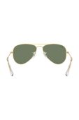 Дитячі сонцезахисні окуляри Ray-Ban Junior Aviator колір зелений 0RJ9506S