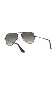 Дитячі сонцезахисні окуляри Ray-Ban Junior Aviator колір чорний 0RJ9506S