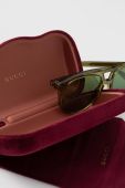 Сонцезахисні окуляри Gucci GG1320S чоловічі колір зелений Сонцезахисні окуляри Gucci GG1320S чоловічі колір зелений