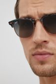 Ray-Ban - Окуляри Clubmaster колір чорний (796091) Ray-Ban - Окуляри Clubmaster колір чорний (796091)