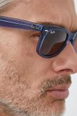 Окуляри Ray-Ban колір блакитний (2236683) Окуляри Ray-Ban колір блакитний (2236683)