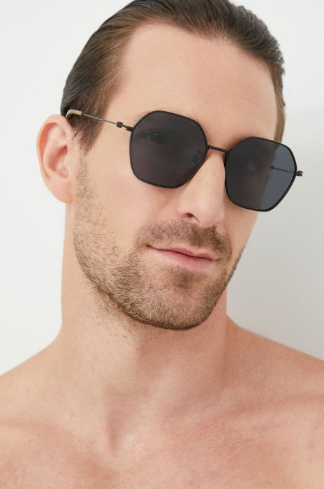 Сонцезахисні окуляри Tommy Jeans колір чорний (2564069) Сонцезахисні окуляри Tommy Jeans колір чорний (2564069)