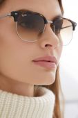 Сонцезахисні окуляри Ray-Ban колір коричневий (2823509) Сонцезахисні окуляри Ray-Ban колір коричневий (2823509)