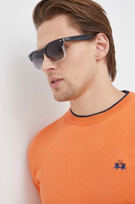 Сонцезахисні окуляри Ray-Ban 0RB4487 колір чорний Сонцезахисні окуляри Ray-Ban 0RB4487 колір чорний