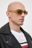 Сонцезахисні окуляри Ray-Ban колір жовтий Сонцезахисні окуляри Ray-Ban колір жовтий