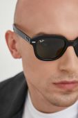 Сонцезахисні окуляри Ray-Ban колір чорний (3262686) Сонцезахисні окуляри Ray-Ban колір чорний (3262686)