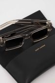 Сонцезахисні окуляри Saint Laurent колір бежевий Сонцезахисні окуляри Saint Laurent колір бежевий