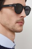 Сонцезахисні окуляри Burberry колір чорний Сонцезахисні окуляри Burberry колір чорний