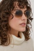 Сонцезахисні окуляри Ray-Ban колір коричневий (3637607) Сонцезахисні окуляри Ray-Ban колір коричневий (3637607)
