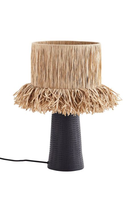 Madam Stoltz Настільна лампа колір чорний Madam Stoltz Настільна лампа колір чорний