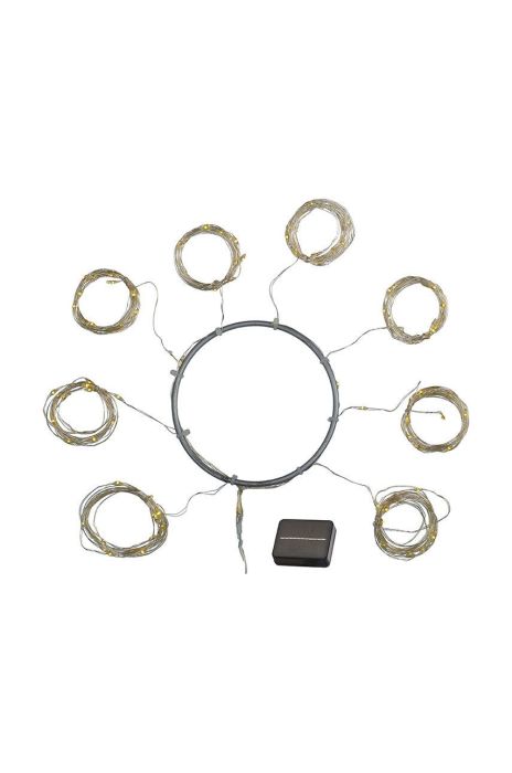 Sirius Сонячний ланцюг LED Knirke Solar Parasol, 128 LED 8 x 2 + 2 m колір сірий Sirius Сонячний ланцюг LED Knirke Solar Parasol, 128 LED 8 x 2 + 2 m колір сірий