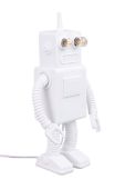 Настільна лампа Seletti Robot Lamp колір білий Настільна лампа Seletti Robot Lamp колір білий