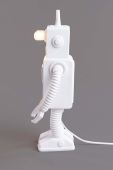 Настільна лампа Seletti Robot Lamp колір білий Настільна лампа Seletti Robot Lamp колір білий