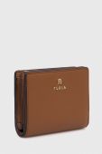 Шкіряний гаманець Furla жіночий колір коричневий (3296311)