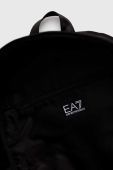 Рюкзак EA7 Emporio Armani колір чорний великий з принтом (2921477)