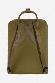Рюкзак Fjallraven Kanken колір зелений великий з аплікацією F23510.631-631 Рюкзак Fjallraven Kanken колір зелений великий з аплікацією F23510.631-631