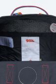 Рюкзак Fjallraven Kanken Rainbow колір чорний великий з аплікацією F23620.550.907-550 Рюкзак Fjallraven Kanken Rainbow колір чорний великий з аплікацією F23620.550.907-550