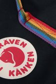 Рюкзак Fjallraven Kanken Rainbow колір чорний великий з аплікацією F23620.550.907-550 Рюкзак Fjallraven Kanken Rainbow колір чорний великий з аплікацією F23620.550.907-550