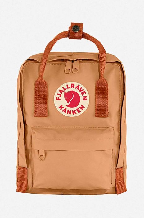 Рюкзак Fjallraven Kanken Mini колір помаранчевий великий однотонний F23561.241.243-243 Рюкзак Fjallraven Kanken Mini колір помаранчевий великий однотонний F23561.241.243-243