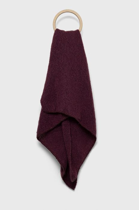 Шарф Pieces жіночий колір фіолетовий однотонний (2633321) Шарф Pieces жіночий колір фіолетовий однотонний (2633321)