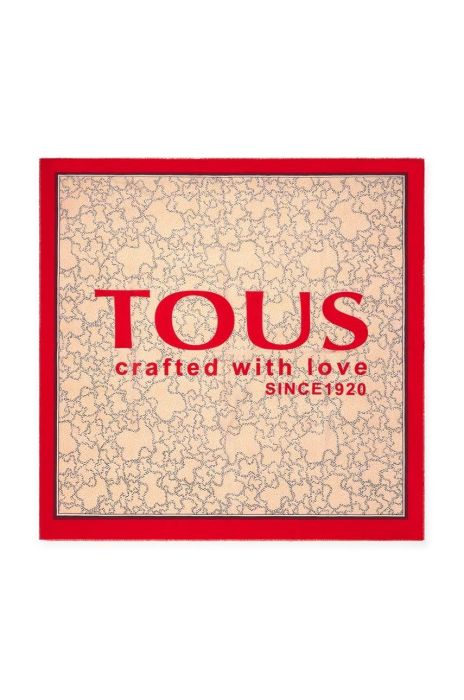 Хустка Tous жіноча візерунок колір барвистий (2863310) Хустка Tous жіноча візерунок колір барвистий (2863310)