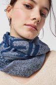 Шарф Tous жіночий візерунок колір блакитний (2863313) Шарф Tous жіночий візерунок колір блакитний (2863313)
