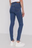 Джинси Lee жіночі висока посадка колір блакитний (1496663)