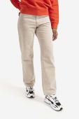Бавовняні джинси Wood Wood Ilo Rigid Denim висока посадка 12211305.7051-LIGHTSA колір бежевий Бавовняні джинси Wood Wood Ilo Rigid Denim висока посадка 12211305.7051-LIGHTSA колір бежевий