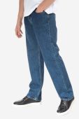 Бавовняні джинси Wood Wood Al Rigid Denim Straight Fit 12235804.7051-LIGHTRI колір блакитний Бавовняні джинси Wood Wood Al Rigid Denim Straight Fit 12235804.7051-LIGHTRI колір блакитний