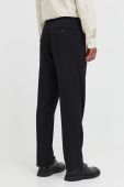 Штани Samsoe Samsoe чоловічі колір чорний пряме (3465486)