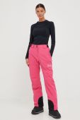 EA7 Emporio Armani лижні штани колір рожевий EA7 Emporio Armani лижні штани колір рожевий