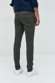 Штани Only & Sons чоловічі колір зелений облягаюче