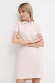 Сукня Lacoste EF5473-ADY колір рожевий mini облягаюча EF5473.-ADY