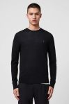 AllSaints - Светр Mode Merino Crew колір чорний (854445) AllSaints - Светр Mode Merino Crew колір чорний (854445)