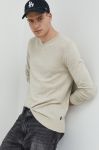 Светр Jack & Jones чоловічий колір бежевий легкий Светр Jack & Jones чоловічий колір бежевий легкий