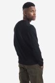 Вовняний светр Wood Wood Kip чоловічий колір чорний 10005507.4142-NAVY