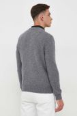 Вовняний светр United Colors of Benetton чоловічий колір сірий