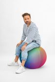 Magma М'яч для сидіння Rainbow SittingBall колір барвистий Magma М'яч для сидіння Rainbow SittingBall колір барвистий