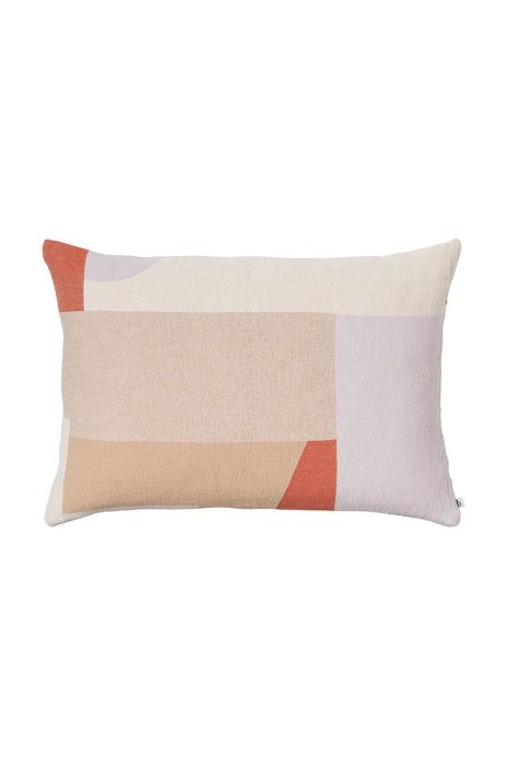 Наволочка на подушку Broste Copenhagen Karla колір помаранчевий Наволочка на подушку Broste Copenhagen Karla колір помаранчевий