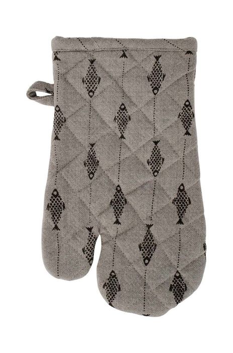 Бавовняна прихватка Madam Stoltz колір сірий (2892786) Бавовняна прихватка Madam Stoltz колір сірий (2892786)
