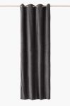 Декоративна фіранка Calma House Velur 140 x 280 cm колір чорний (2900657)