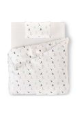 Комплект постільної білизни Bizzotto колір сірий Комплект постільної білизни Bizzotto колір сірий