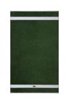 Бавовняний рушник Lacoste колір зелений (2950670)