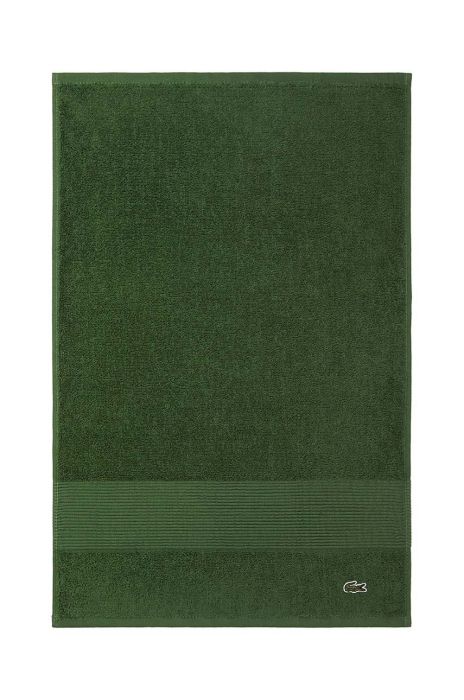 Маленький бавовняний рушник Lacoste 40 x 60 cm колір зелений (2950665) Маленький бавовняний рушник Lacoste 40 x 60 cm колір зелений (2950665)