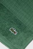 Бавовняний рушник Lacoste 70 x 140 cm колір зелений (2950669) Бавовняний рушник Lacoste 70 x 140 cm колір зелений (2950669)