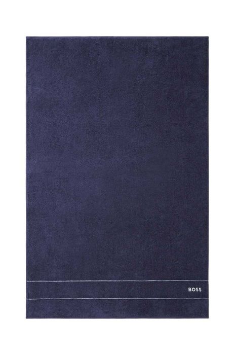 Великий бавовняний рушник BOSS 100 x 150 cm колір темно-синій (2950703) Великий бавовняний рушник BOSS 100 x 150 cm колір темно-синій (2950703)