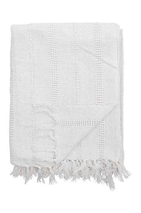 Бавовняне покривало Bloomingville Niccoline колір коричневий